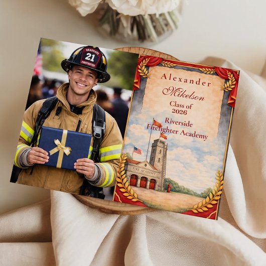 Photo First Responder Graduation Celebration Ankündigung