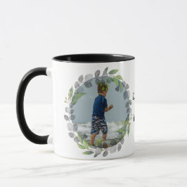photo flower frame tasse