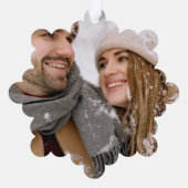 Photo Gift Custom Personalized Ornament Karte (Rückseite)