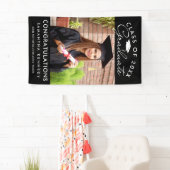 Photo Graduation Class Of 2026 Congrats Grad Black Banner (Insitu)