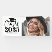 Photo Graduation Party Banner (Horizontal)