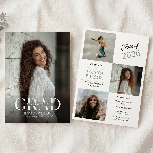 Photo Graduation Party Invite  Einladung