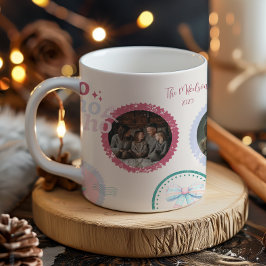 Photo Groovy Nutcracker Retro Pastel Christmas Kaffeetasse