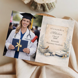 Photo Healthcare Professional Graduation Ankündigung