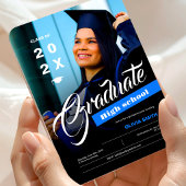 Photo High School Graduation Announcement Magnet