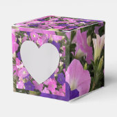 Photo Image Of Morning Glory Pink & Purple Flowers Geschenkschachtel (Vorderseite)