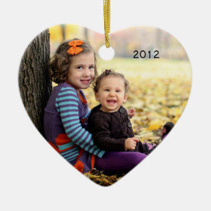 Photo keepsake ornament
