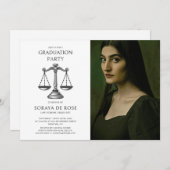 Photo Law Graduate Einladung (Vorne/Hinten)