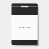 Photo logo QR CODE press pass ID Ausweis (Rückseite)