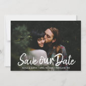 Photo Magnet Save the Date Wedding Invitation (Vorderseite)