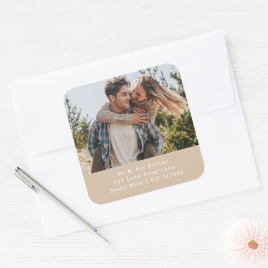 Photo Mailing Labels | Return Address Sticker Roll (Umschlag)