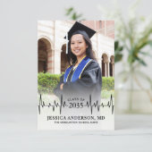 Photo Medical School Graduation Ankündigung (Stehend Vorderseite)