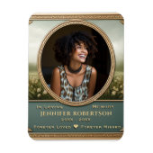 Photo Memorial Magnet (Vertikal)