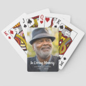 Photo Memorial Remembrance Tribute Spielkarten (Rückseite)