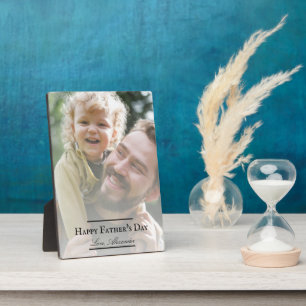 Photo Minimalist Father's Day Fotoplatte