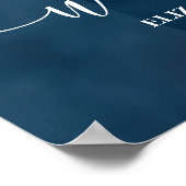 Photo Modern and Minimalist Graduation Poster (Ecke)