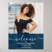 Photo Modern and Minimalist Graduation Poster (Vorne)