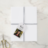 Photo modern Graduation Party DIY Geschenkanhänger (Mit Garn)