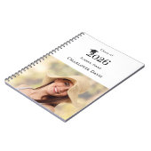 Photo Modern Senior Graduate Class of 2026 Notizblock (Linke Seite)