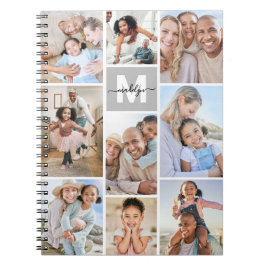 Photo Monogram Picture Notizblock