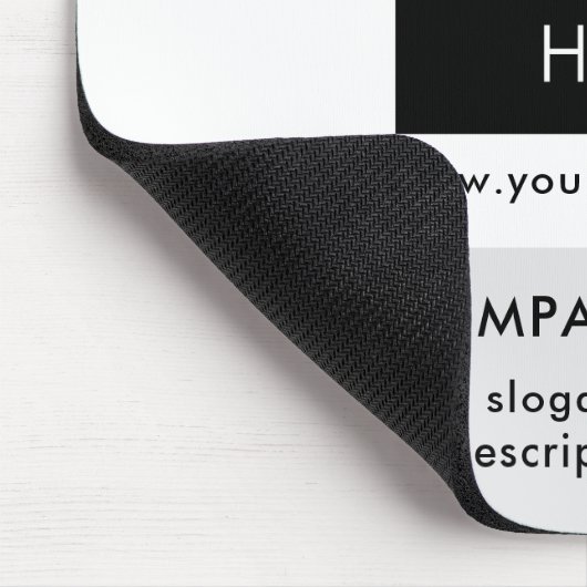 Photo Mouse Pad Template Professional Modern Mousepad (Ecke)