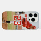 Photo Name Jersey Number Custom Case-Mate iPhone Hülle (Rückseite (Horizontal))