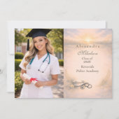 Photo Nursing Program Graduation Celebration Ankündigung (Vorderseite)