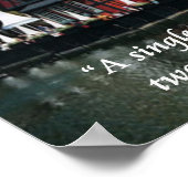 Photo Of Denmark And Funny Danish Proverb Poster (Ecke)