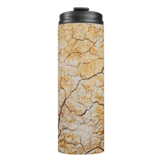 Photo of dried brown soil thermosbecher (Vorderseite)
