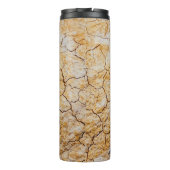 Photo of dried brown soil thermosbecher (Rückseite)