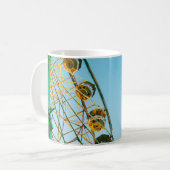 Photo of green Ferris wheel Kaffeetasse (Vorderseite Links)