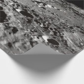 PHOTO OF MOON SURFACE GESCHENKPAPIER (Ecke)