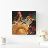 Photo Opportunity Quadratische Wanduhr (Zuhause)