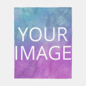 Photo personalized   fleecedecke (Vorderseite)