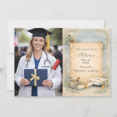 Photo Pharmacy Graduate Milestone Ankündigung (Vorderseite)