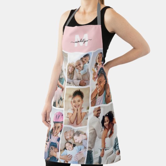 Photo Pink Monogram Schürze (InSitu)