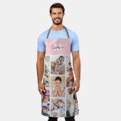 Photo Pink Monogram Schürze (Getragen)