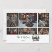 Photo Polar Express Christmas Feiertagskarte (Vorderseite)