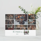 Photo Polar Express Christmas Feiertagskarte (Stehend Vorderseite)