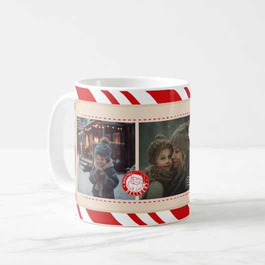 Photo Polar Express Christmas Ticket Kaffeetasse (Vorderseite Links)