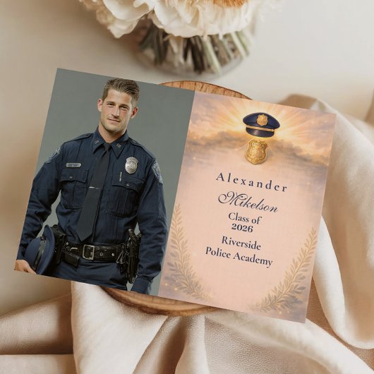 Photo Police Academy Honors Graduation Event Ankündigung