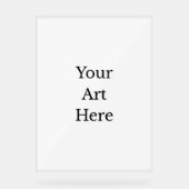 Photo Print Acrylschild (Vorderseite)