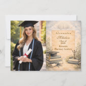 Photo Psychology Graduation Ankündigung (Vorderseite)