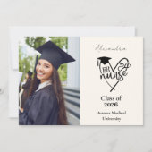  Photo RN Nurse Graduation Party Ankündigung (Vorderseite)