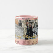 Photo Santa Pink Tasse (Zentrum)