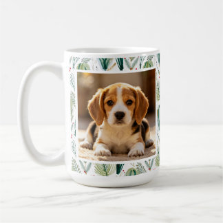 Photo Scandinavian Christmas Foliage Sage Green Kaffeetasse