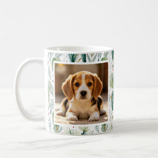 Photo Scandinavian Christmas Foliage Sage Green Kaffeetasse