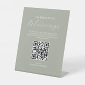 Photo Sharing Wedding Sockelschild (Vorderseite)