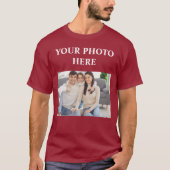 Photo Shirt, Custom Shirt With Photo, Custom Photo (Vorderseite)
