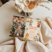 Photo Storybook Circus Friends Birthday